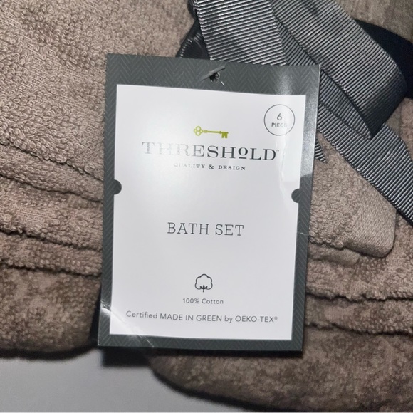 Threshold Bath 6pk Textured Bath Towel Set Threshold Poshmark